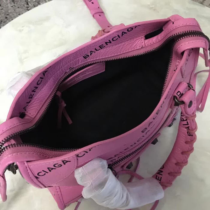 BALENCIAG巴黎世家 彈幕款 Balenciaga Graffiti Classic City 23cm機車包 手提肩背斜挎包  BL1454